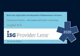 Cybage recognized as ‘Leader’ for ISG Provider Lens™ Study – Next-gen Application Development & Maintenance (ADM) Services, 2020